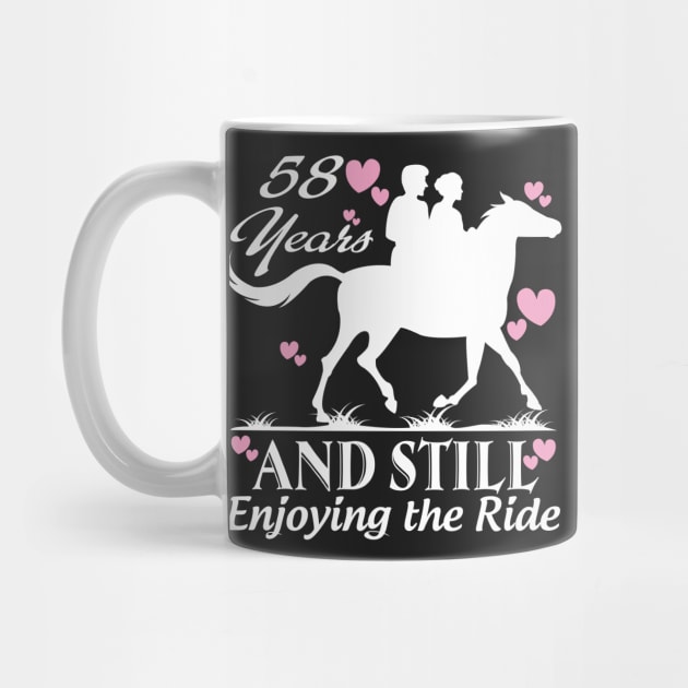 58 years and still enjoying the ride by bestsellingshirts